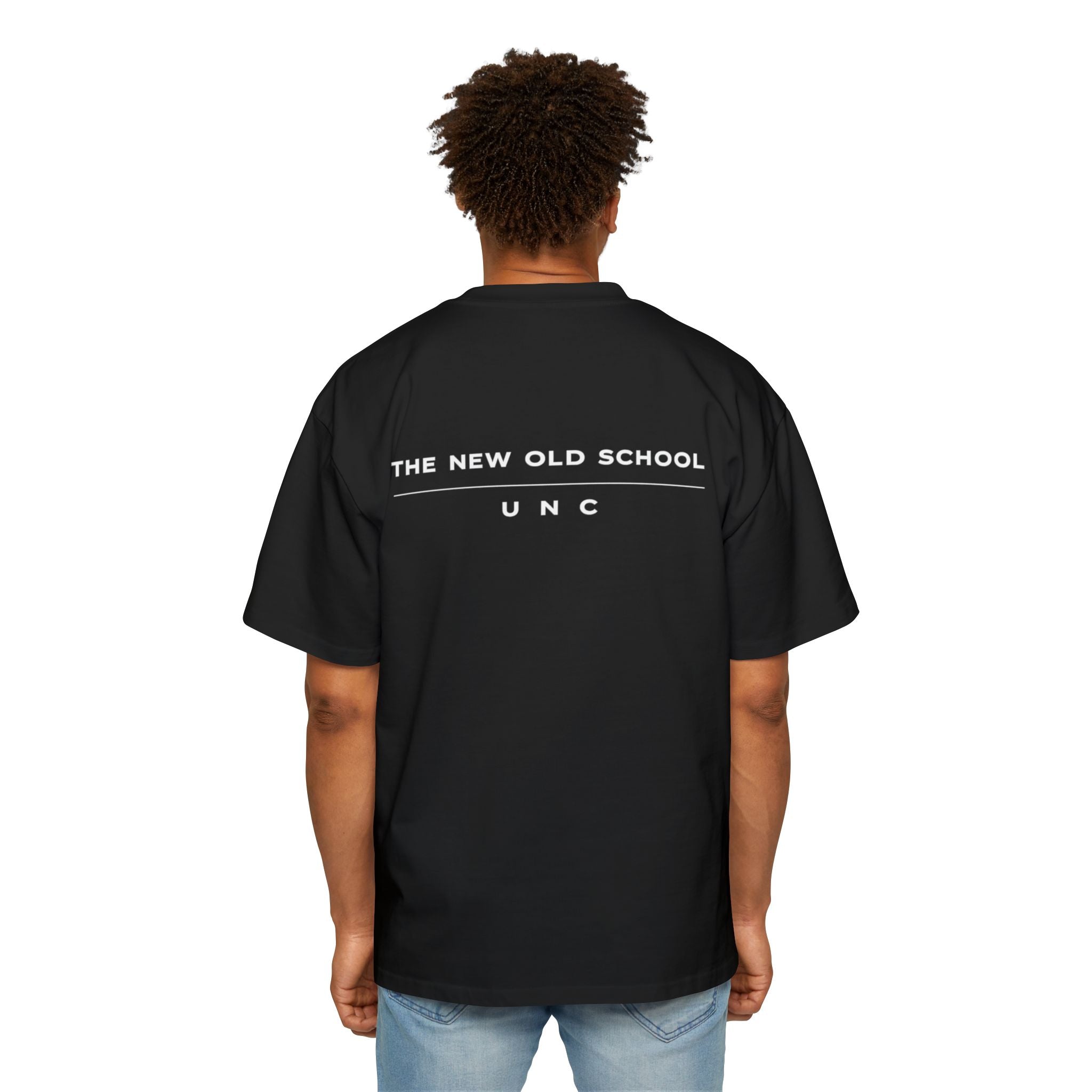 UNC 'The New Old School' Oversized Tee